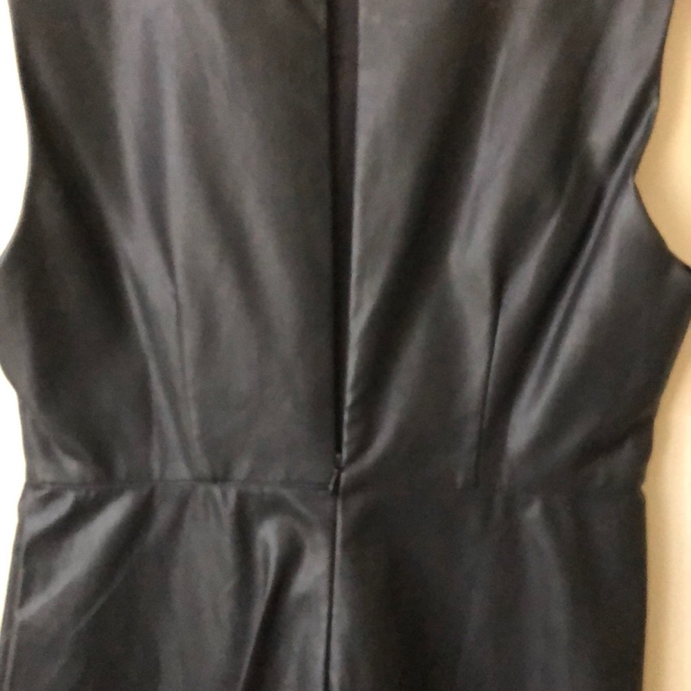 Faux Leather Dress - Picture 8 of 8